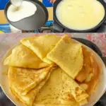 Pfannkuchen mit Vanillepudding ohne Mehl W2xEX 2.5x