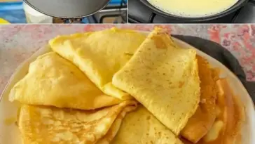 Pfannkuchen mit Vanillepudding ohne Mehl W2xEX 2.5x