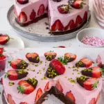 Suchtfaktor vorprogrammiert Erdbeer Quarktorte mit 450ml Sahne W2xEX 2.5x