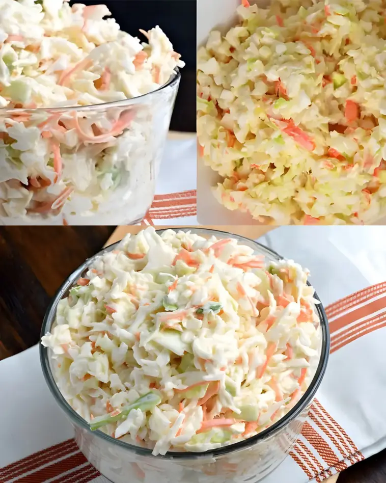 Super schmackhafter Weißkohl-Möhren-Salat wie aus dem Restaurant