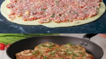 Teig eingerollt mit Hackfleisch W2xEX 2.5x Q99 png