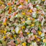 Thunfischsalat mit 1 Dose Mais ich bin in ihn verliebt W2xEX 2.5x Q99