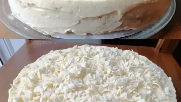 Vanillecremetorte nach Sandwich-Eis Art (ohne Backen)ù