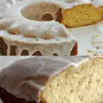 Zitronenkuchen mit Sauerrahm