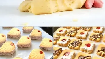 1 Teig 4 Sorten Plätzchen, super einfach und nur wenige Zutaten