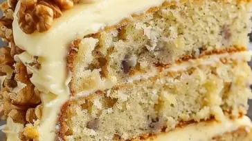 Bananen-Walnuss-Traumkuchen – Saftiges, Köstliches Rezept