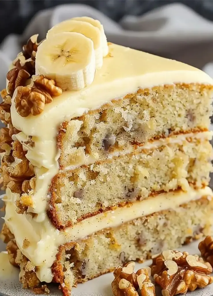 Bananen-Walnuss-Traumkuchen – Saftiges, Köstliches Rezept 1 Banana Walnut Dream Cake Moist Delicious Recipe optimal recipes W2xEX 2x Q99 webp