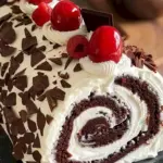 Schwarzwälder Rolle – Dekadente Schokolade & Kirschen