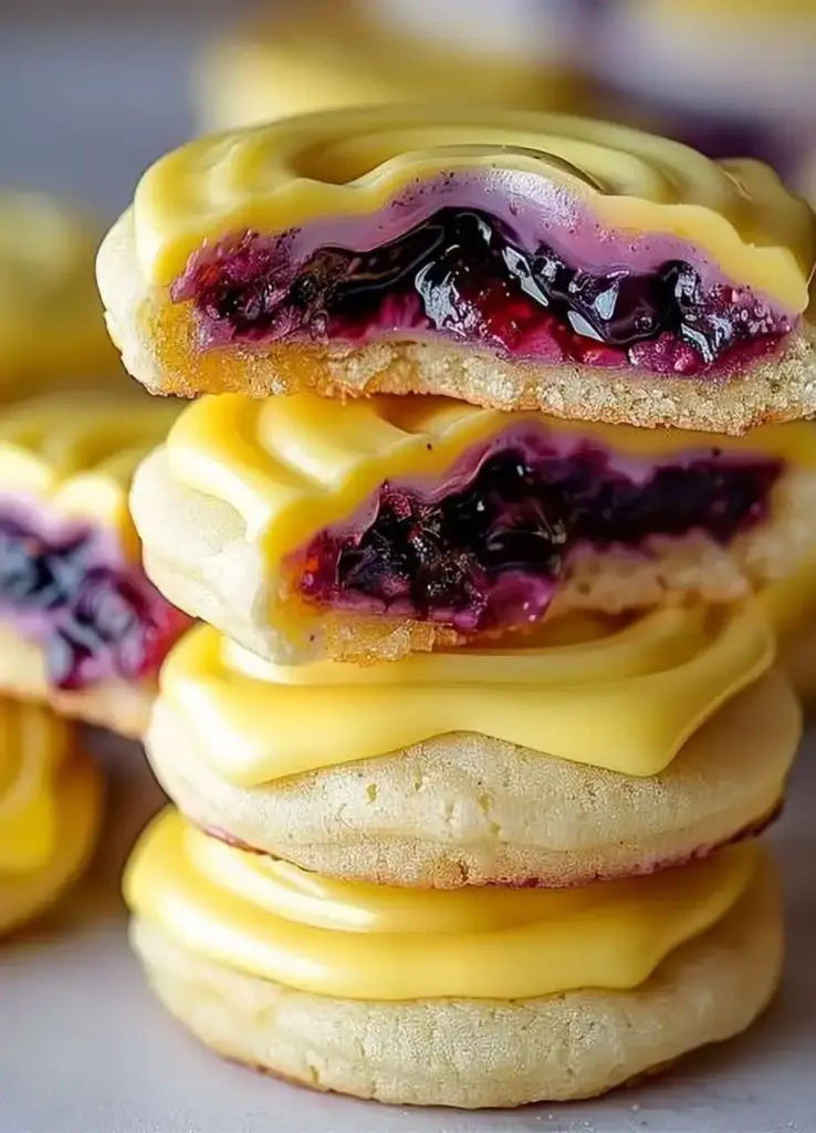 Himmlische Brombeer-Zitronenplätzchen | Einfach und Lecker 1 Himmlische Brombeer-Zitronenplätzchen | Einfach und Lecker