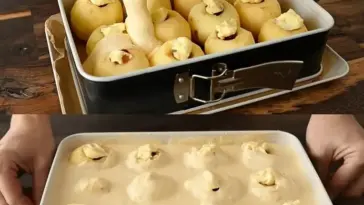 Bratapfelkuchen mit 450 g Schmand & 1 Packung Puddingpulver - Kochen Mit Uns