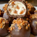 Butterfinger Schokoladen-Karamell-Crunch-Trüffel Rezept