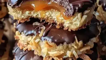 Karamell-Kokos-Schokoladenkekse – Einfache Rezeptur