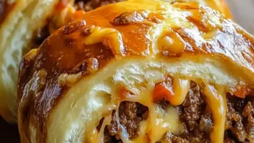 Käsegefüllte Hackfleisch-Brötchen: Ein Gemütliches und Leckeres Rezept