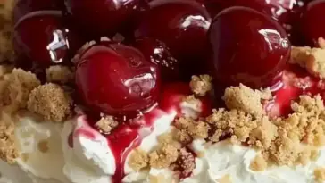 Kirschen-Cheesecake-Fluff