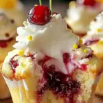 Kirschen-Zitronen-Cupcakes Rezept: Pikante & Süße Köstlichkeiten