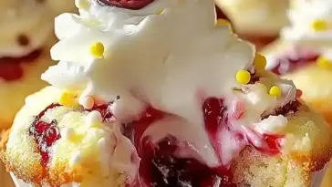 Kirschen-Zitronen-Cupcakes Rezept: Pikante & Süße Köstlichkeiten