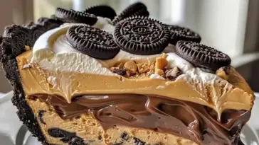 Schokoladen-Erdnussbutter-Torte | Ein Einfaches Dessert