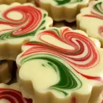 Weihnachtliche weiße Schokolade Wirbel-Bites – Festliche Leckerbissen