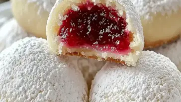 Cranberry-Limetten-Schneebälle – Festliche Kekskreation