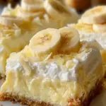 Cremige Bananen-Pudding-Käsekuchen-Riegel – Ein unwiderstehlicher Genuss!