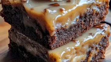 Dekadente Bananen-Karamell-Fudge-Brownies