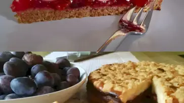 Der Hit gerade jetzt, Zwetschgen Streuselkuchen mit 500 g Magerquark