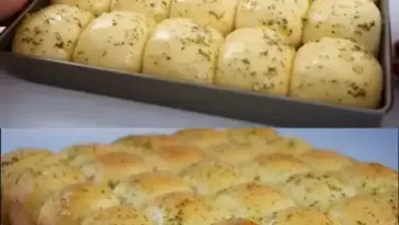 ELBSTGEBACKENES KNOBLAUCHBROT