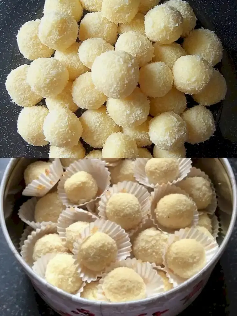 Eierlikör Pralinen in 3 Minuten zubereitet