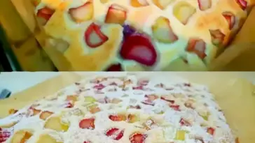 Erdbeer Rhabarberkuchen mit Joghurt W2xEX 2.5x webp
