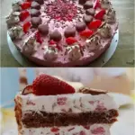 Erdbeer Yogurette Torte mit Nussboden W2xEX 2.5x