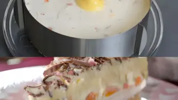 Erfrischende Calypso Torte mit 2 Dosen Mandarinen und 2 Becher Schmand W2xEX 2.5x