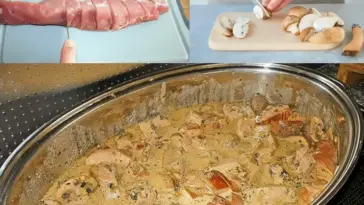 Filettopf mit 500 g Champignons aus dem Glas 2 Knoblauchzehen W2xEX 2.5x Q99