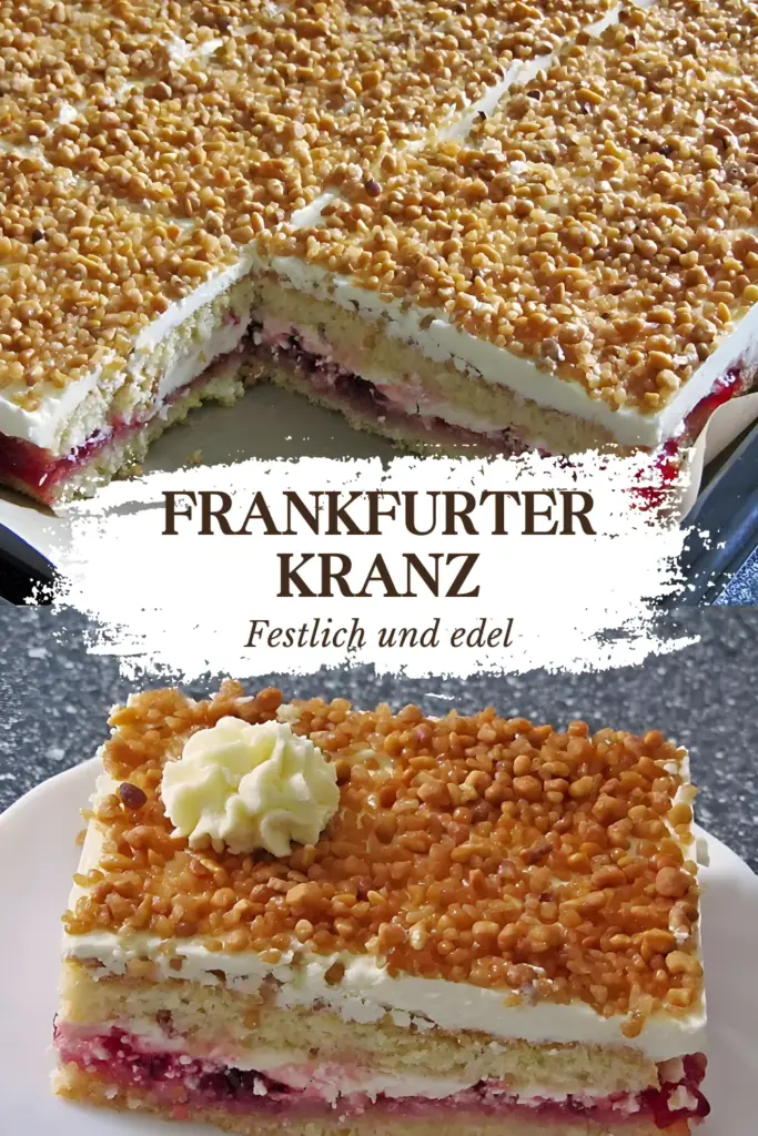 Frankfurter Kranz Selbstgemachte Frankfurter Scheiben sind einfacher, genauo lecker und schneller zuzubereiten 1 Frankfurter Kranz Selbstgemachte Frankfurter Scheiben sind einfacher genauo lecker und schneller zuzubereiten