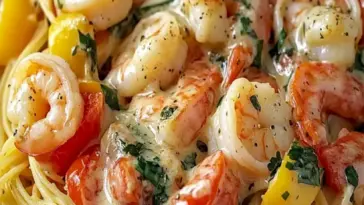 Gesunde Garnelen-Pasta – Cremig, Lecker und Einfach