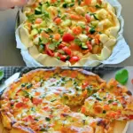 Herzhafter Kuchen mit Gemuese das Rezept fuer ein koestliches Gericht W2xEX 2.5x Q99