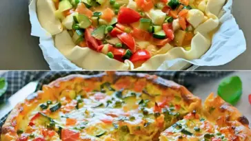 Herzhafter Kuchen mit Gemuese das Rezept fuer ein koestliches Gericht W2xEX 2.5x Q99