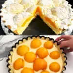 Heute gebacken, Italienische Zitronenkuchen mit 800 g Pfirsiche