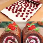 Kirschenrollen das Rezept fuer ein wunderschoenes Dessert perfekt fuer die Feiertage W2xEX 2.5x