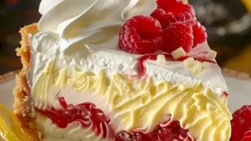 Himmlische Zitrone-Himbeeren Käsekuchen Delikatesse