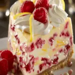 Zitronen-Himbeer-Käsekuchen – Ein erfrischendes Dessert