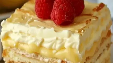 No-Bake Zitronen-Éclair-Kuchen