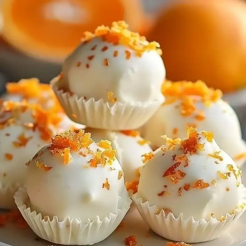 Ohne Baken Orange Creamsicle Trüffel Rezept – Einfache Leckereien 1 No Bake Orange Creamsicle Truffles Recipe Easy Treats optimal