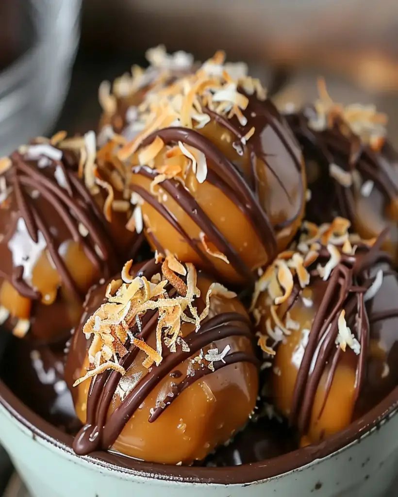 No-Bake Samoa-Trüffel – Reichhaltiger Karamell-Schokoladengenuss 1 No Bake Samoa Truffles – Rich Caramel Chocolate Treat optimal recipes W2xEX 2x Q99 webp