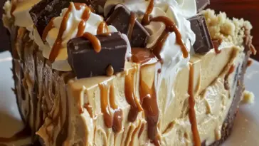Erdnussbutter-Schokoladenkuchen: No-Bake Dessert