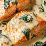 Lachs Florentiner Art | Einfache Ein-Pfannen-Mahlzeit in 25 Minuten