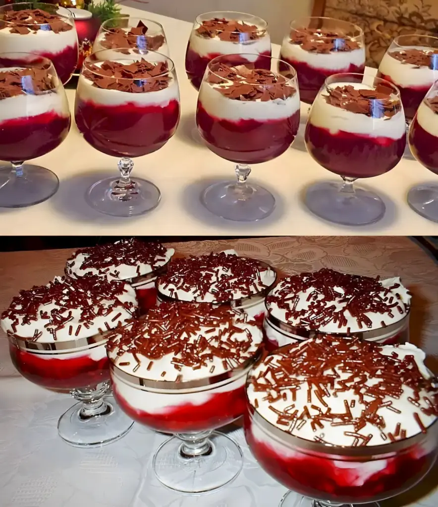 Schneewittchen Dessert in 3 Minuten