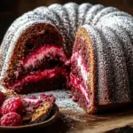 Schoko Gugelhupf mit 120 g Himbeeren, blitzschnell zubereitet! - Kochen Mit Uns