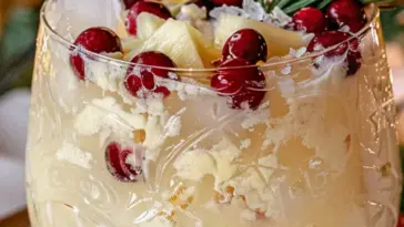 Weißer Weihnachts-Punsch – Festlicher Feiertagsdrink