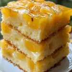 Ananaskuchen Riegel – Goldene Ananasfreude