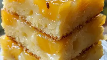 Ananaskuchen Riegel – Goldene Ananasfreude